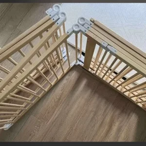 Kiduku XL wooden playpen - foldable