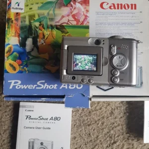 Canon Powershot A80 Digital Camera - Image 4