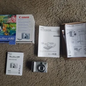 Canon Powershot A80 Digital Camera - Image 5