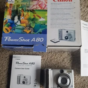 Canon Powershot A80 Digital Camera - Image 6
