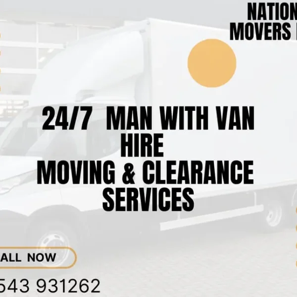 24/7 Piano and Furniture Movers with Van Hire