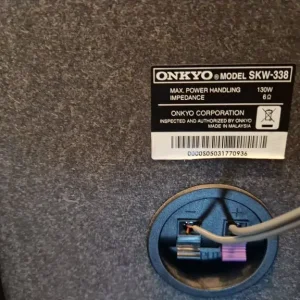 ONKYO SKW-338 Subwoofer - Image 3