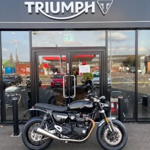 2024 Triumph Speed Twin 1200cc with just 252 miles