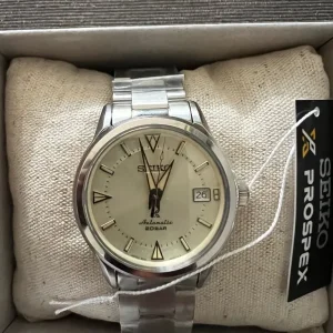Seiko Laurel Alpinist Prospex Men's Watch Cream SPB241J1 - Image 5