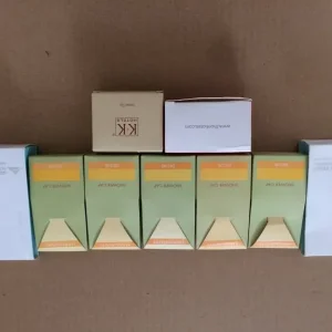 9 clear shower caps hygienically individually boxed