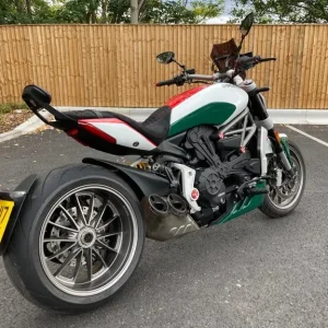 2017 Ducati X Diavel 1262cc with Italian Tricolour Edt and Custom Seat - Image 8