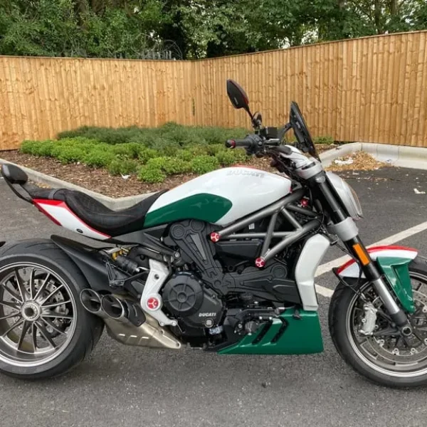 2017 Ducati X Diavel 1262cc with Italian Tricolour Edt and Custom Seat