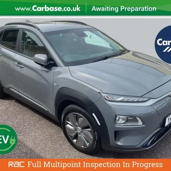 2020 Hyundai Kona Electric SUV – 64kWh, Galactic Grey, 279 Miles Range