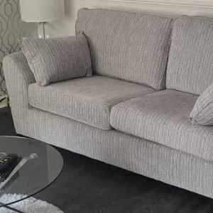 Small 3 seater sofa and matching armchair - Image 5
