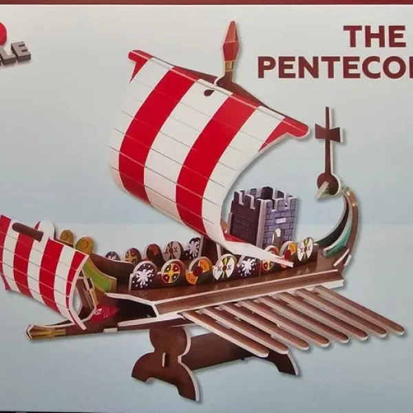 3D puzzle with 22 pieces