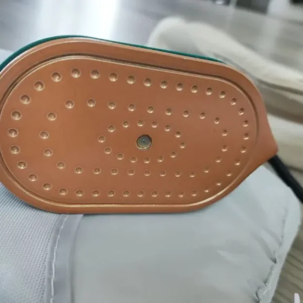 Compact folding steam iron with all accessories