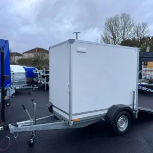 6.7ft x 3.8ft x 5ft Single Axle Box Trailer 1300KG Braked - Image 3
