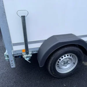 6.7ft x 3.8ft x 5ft Single Axle Box Trailer 1300KG Braked - Image 4