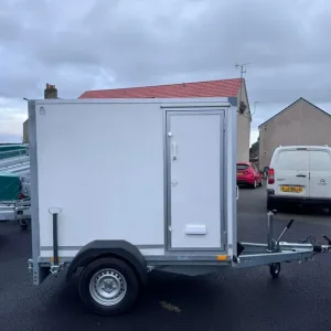 6.7ft x 3.8ft x 5ft Single Axle Box Trailer 1300KG Braked - Image 7