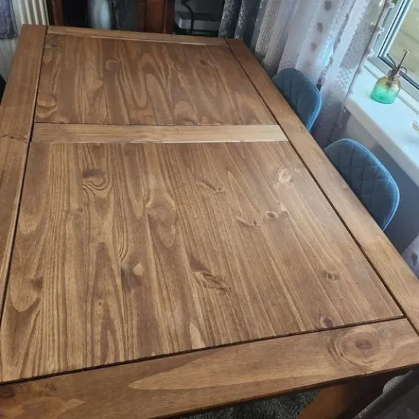 Pine Dining Table (measurements in photos)