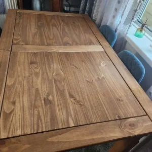 Pine Dining Table (measurements in photos)