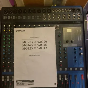 YAMAHA MG16XU 16-CHANNEL USB MIXING DESK WITH FX