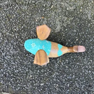 Drunk wooden duck wine bottle holder - Image 2