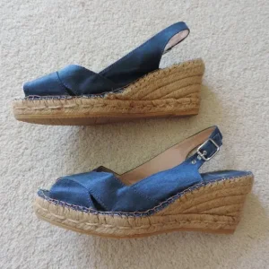 Ladies Franchetti Bond Wedge Sandals EUR38 - Image 2