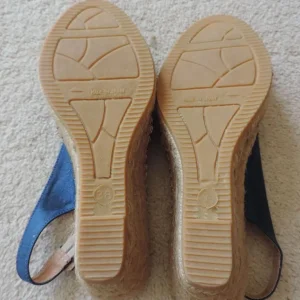 Ladies Franchetti Bond Wedge Sandals EUR38 - Image 6