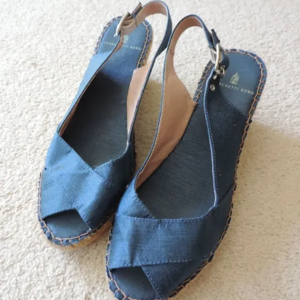 Ladies Franchetti Bond Wedge Sandals EUR38
