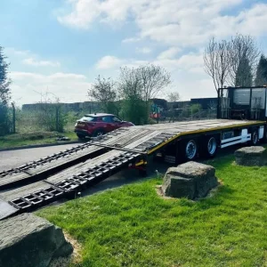 2017 DAF CF 400 EURO 6 with 8x2 lift and steer, Andover Beavertail body - Image 7