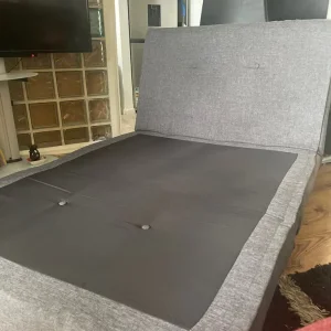 Grey sofa bed - Image 3