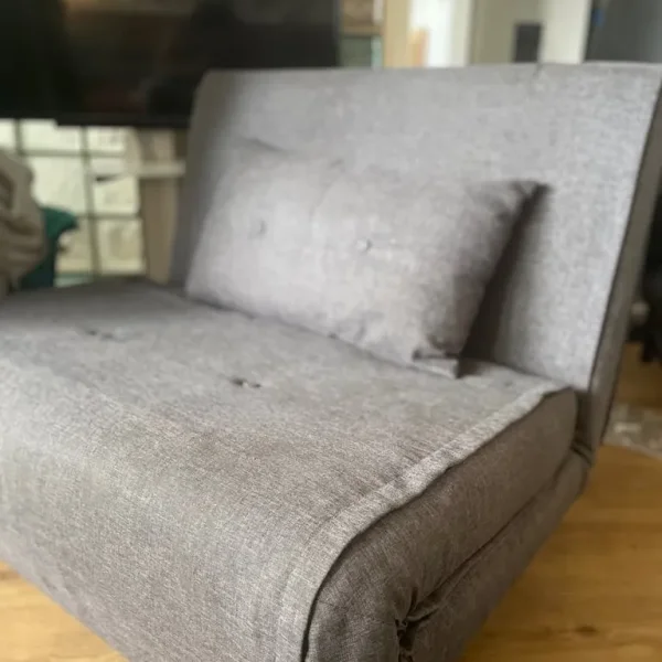 Grey sofa bed