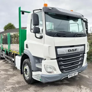 2018 DAF CF340 Plant Recovery Beavertail 26 Ton Cheese Wedge Ramp Euro-6 U-LEZ - Image 2
