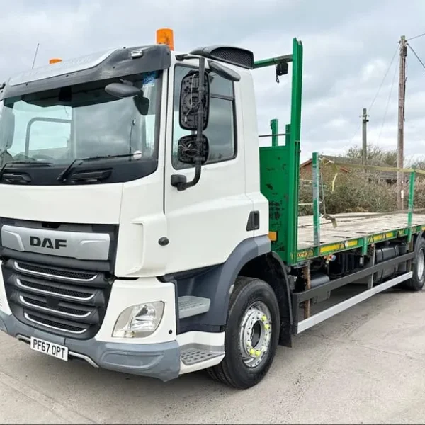 2018 DAF CF340 Plant Recovery Beavertail 26 Ton Cheese Wedge Ramp Euro-6 U-LEZ
