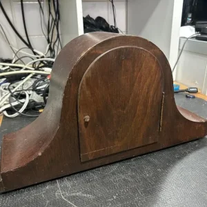 Antique Napoleon Hat Mantle Chime Clock from Wurttemberg - Image 3