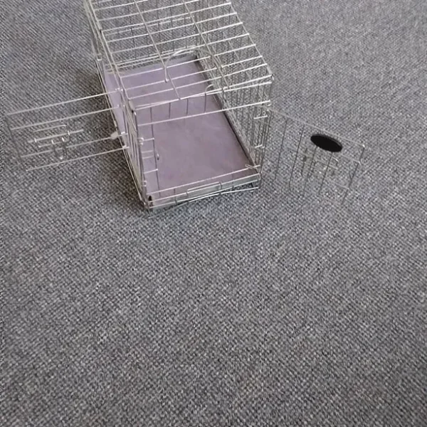 Pet cage with two doors