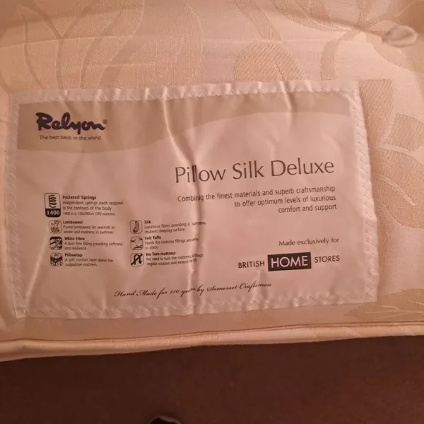 Double bed with mattress
