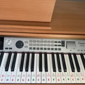 Cranes of Cardiff CDP750 upright digital piano in beech - Image 3