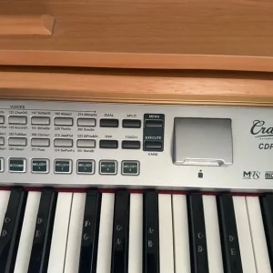 Cranes of Cardiff CDP750 upright digital piano in beech - Image 4