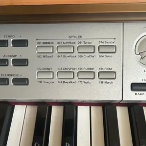 Cranes of Cardiff CDP750 upright digital piano in beech - Image 8