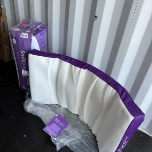 Snuz Surface Duo Dual Sided Cot Mattress Waterproof Firm Foam 60x120cm White - Image 2