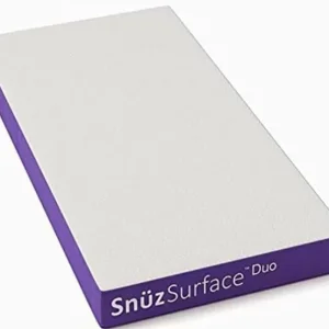 Snuz Surface Duo Dual Sided Cot Mattress Waterproof Firm Foam 60x120cm White - Image 4