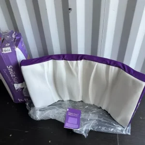 Snuz Surface Duo Dual Sided Cot Mattress Waterproof Firm Foam 60x120cm White