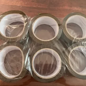 Heavy Duty Brown Tape – 6 Rolls, 50mm x 60m - Image 3