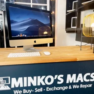 Slim Apple iMac 21.5" with i5, 8GB RAM, 500GB SSD and Creative Suite