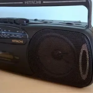 HITACHI RADIO AND CASSETTE PLAYER