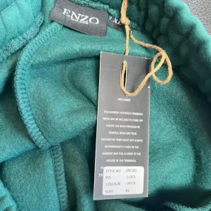 ENZO Milano Emerald Green Fleece Cargo Shorts XL - Image 5
