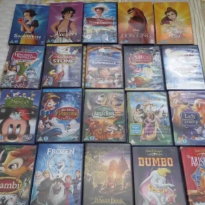20 Disney Classic DVDs – All the Favorites