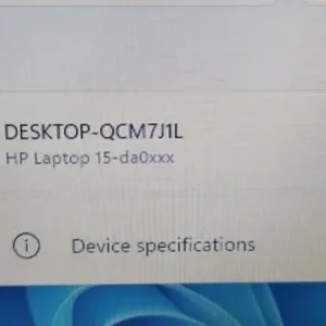 HP Notebook 15-da0008na - Image 7
