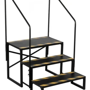 RV steps with 2 handrails and 3 steps - Image 2