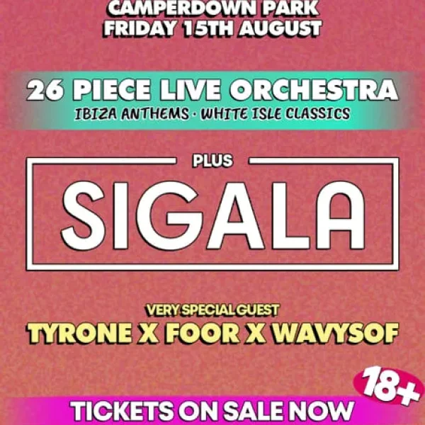 4 tickets Ibiza Orchestra Dundee