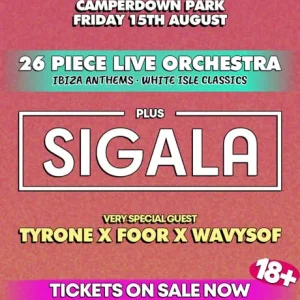 4 tickets Ibiza Orchestra Dundee