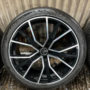 22” Audi Q7 S Line replica alloy wheels - Image 4