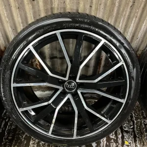 22” Audi Q7 S Line replica alloy wheels - Image 5